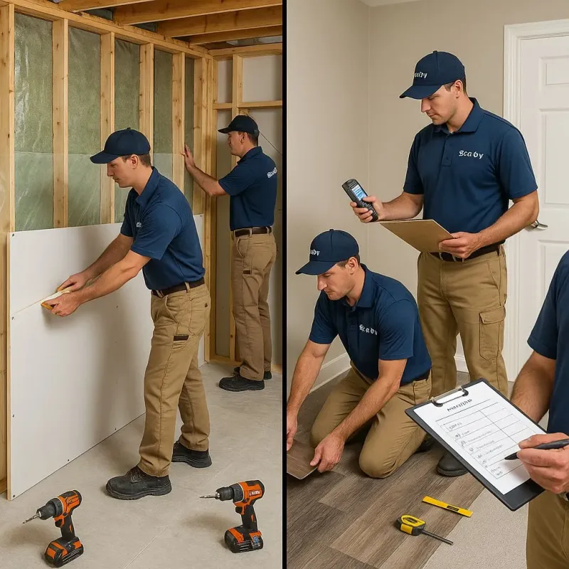 Repairs and Reconstruction process in Farmingdale, ME